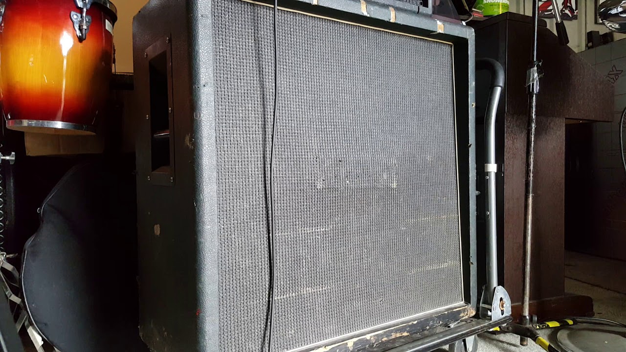Late 60s Marshall 1960b cab with pre rola celestion greenbacks