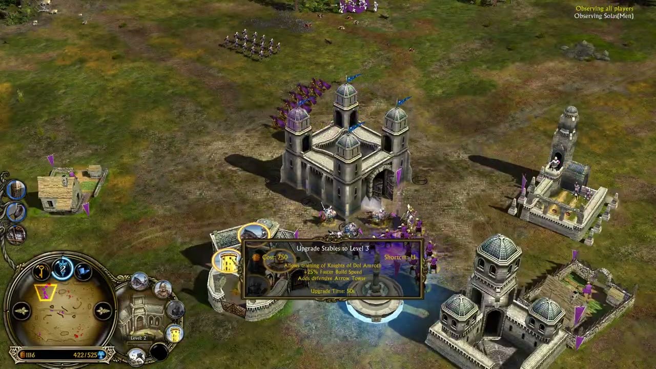 Epic CLASH between MEN and GOBLINS | BFME2 RotWK