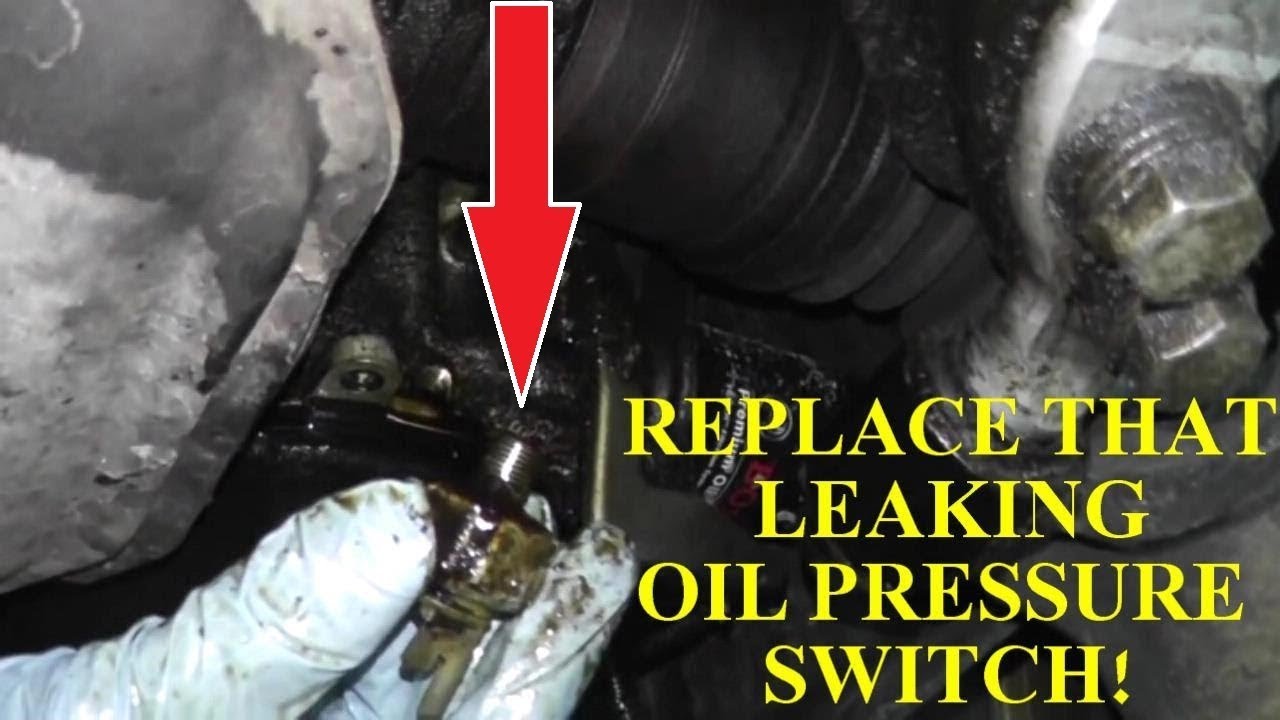 Oil Pressure Switch Replacement with Basic Hand Tools 1080HD