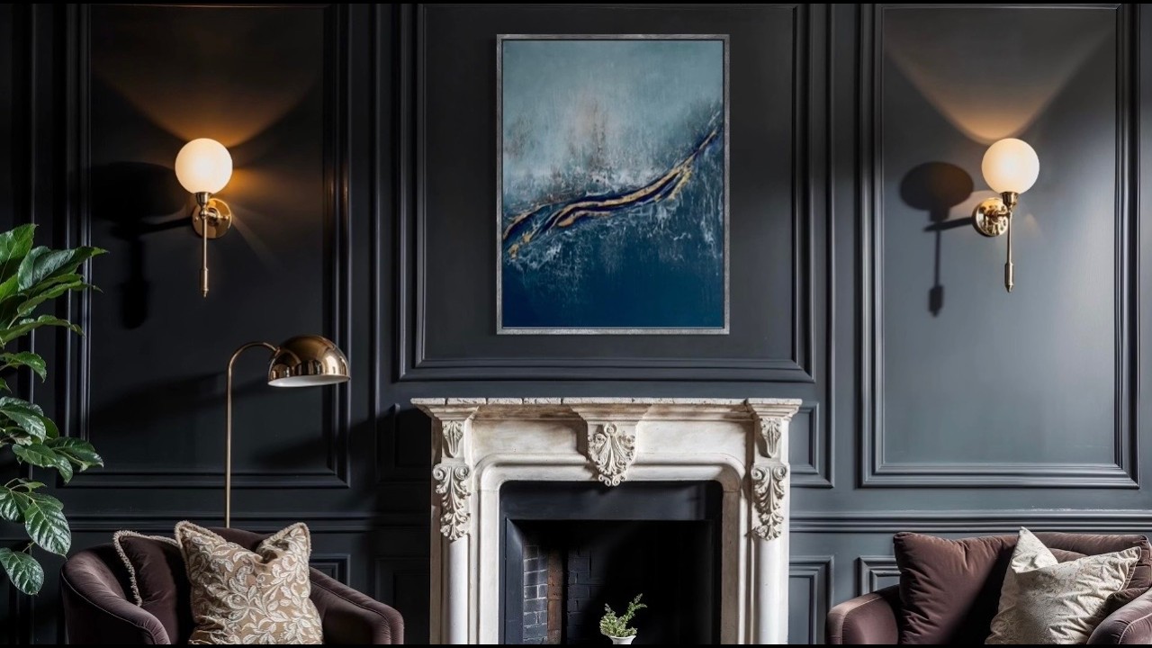 Level Up your Art Skills by working with Texture. Textured Abstract Painting #painting #texture