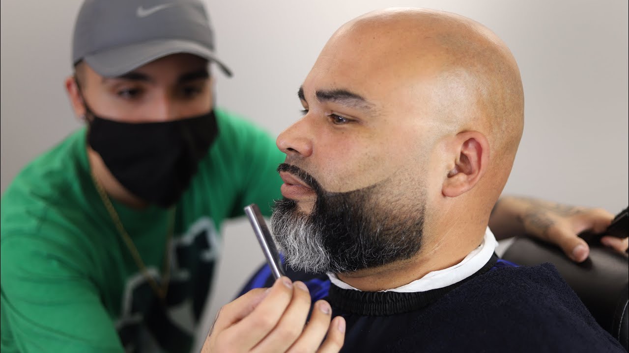 HOW TO LINEUP FADED BEARD