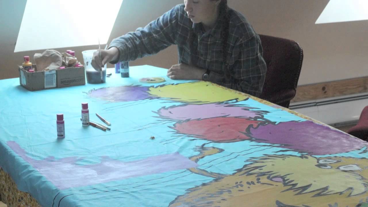 Banner Painting Time Lapse