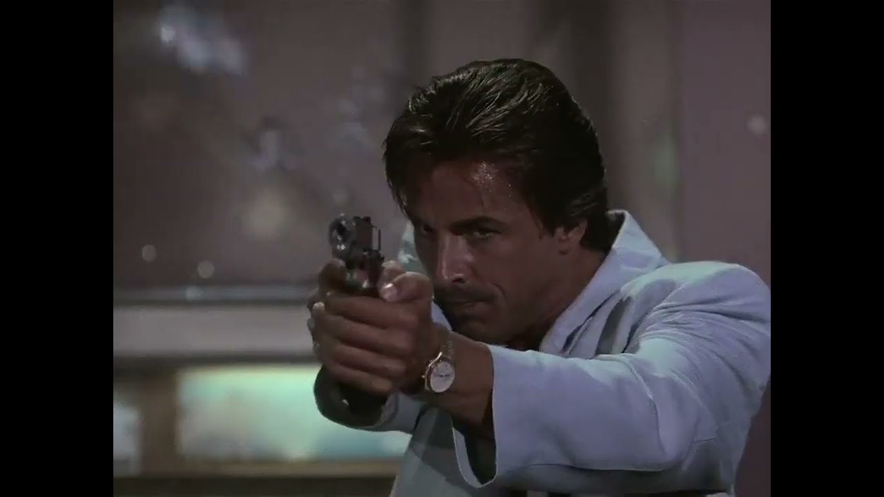 Crockett Firing His Pistol in 