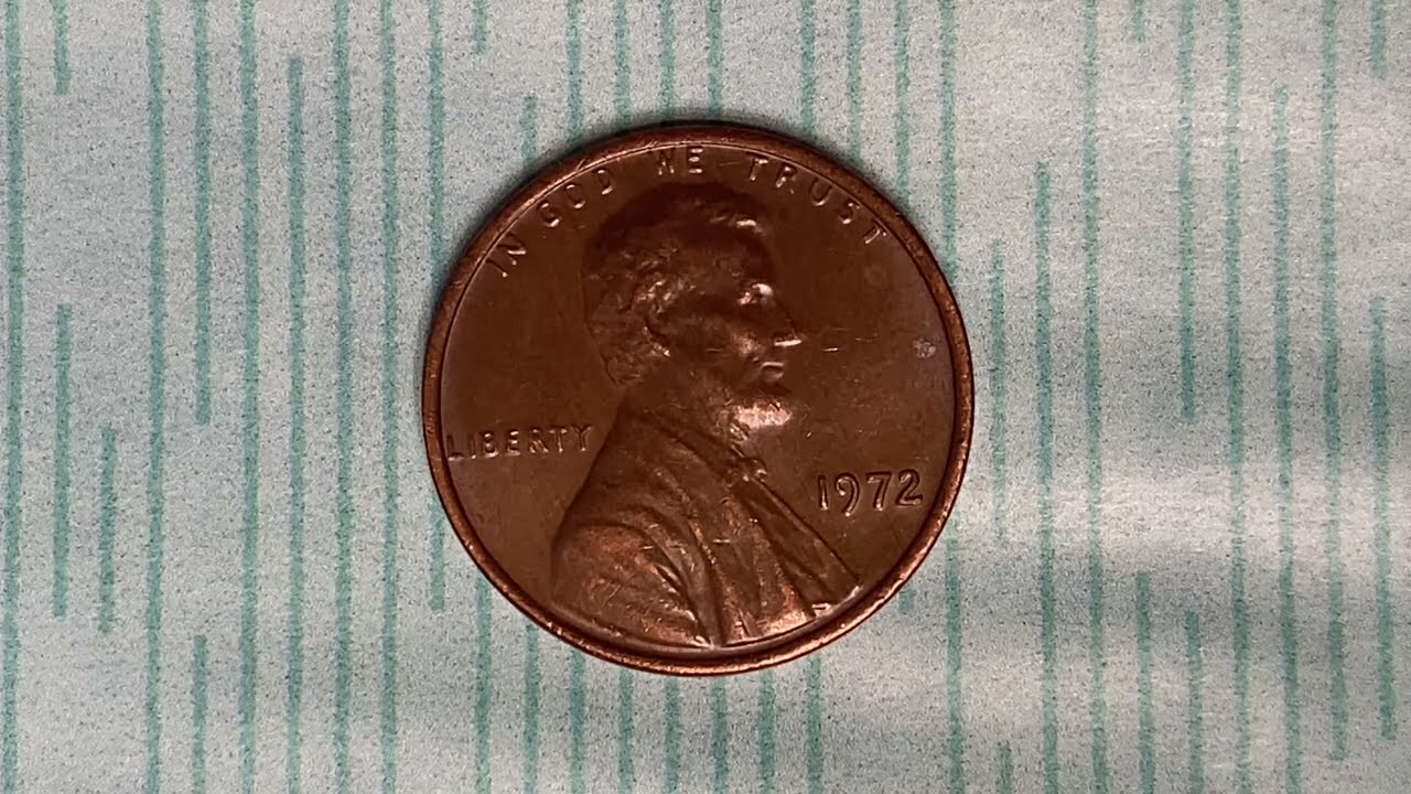 1972 LINCOLN MEMORIAL CENT FUN FACTS