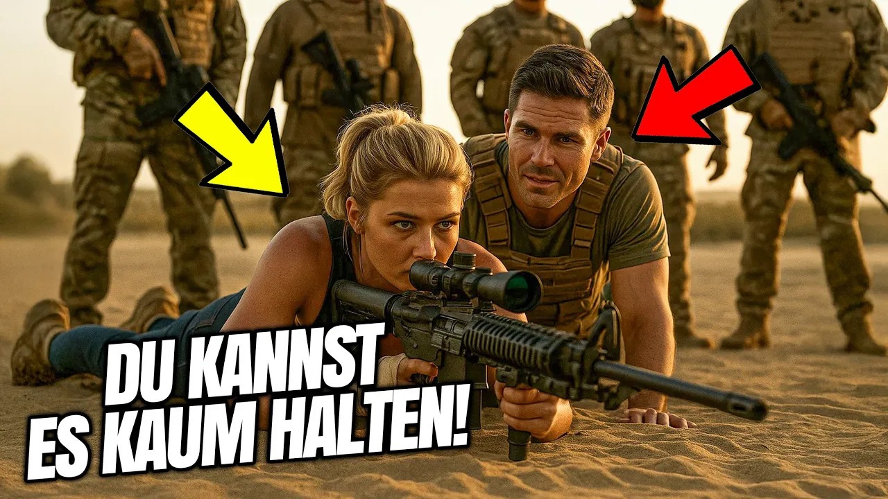 Sie übte nur auf dem Schießstand – dann erstarrte der Navy SEAL bei ihrem unglaublichen Schuss