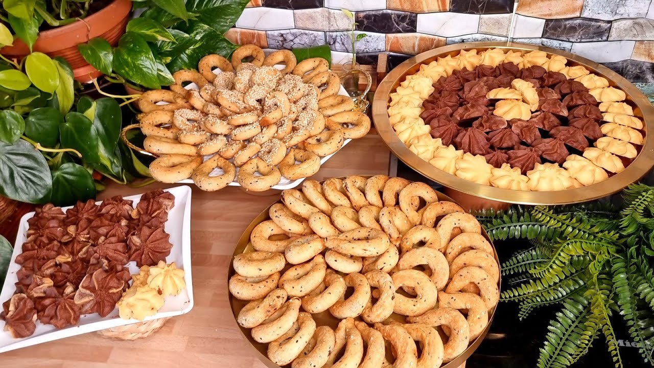 بيتفور العيد بنص ساعة ونتيجة رااائعه أما كعك العيد حكاية تانية 😍 حلويات العيد