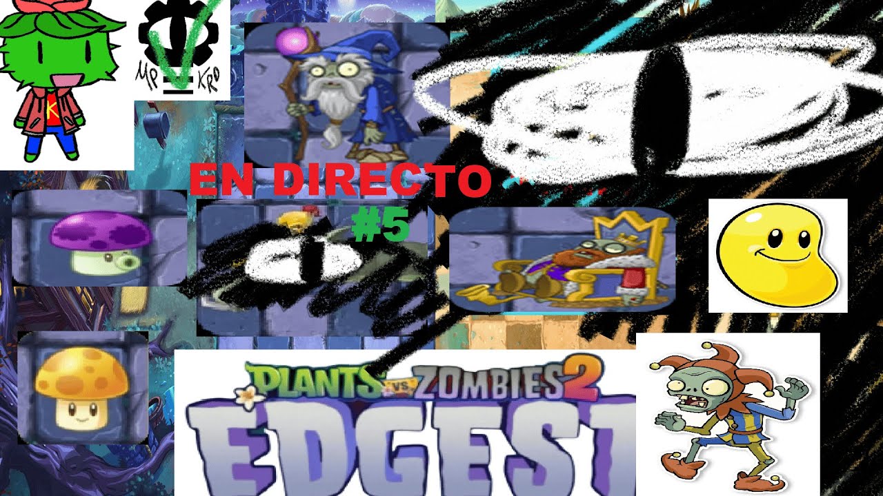 Oscuridad y playita 🗣🏖 | 5 | PvZ2 Edgest