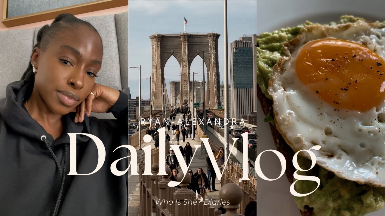 Who Is She? Diaries| I'm On My Glow Up Journey, Sharing My New Year's Goals, Ran the Brooklyn bridge