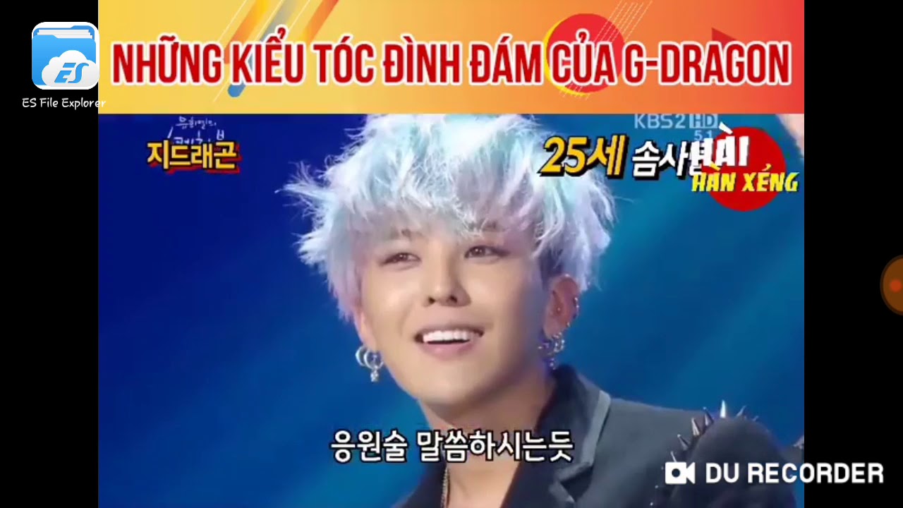 Những kiểu tóc đình đám của GDragon
