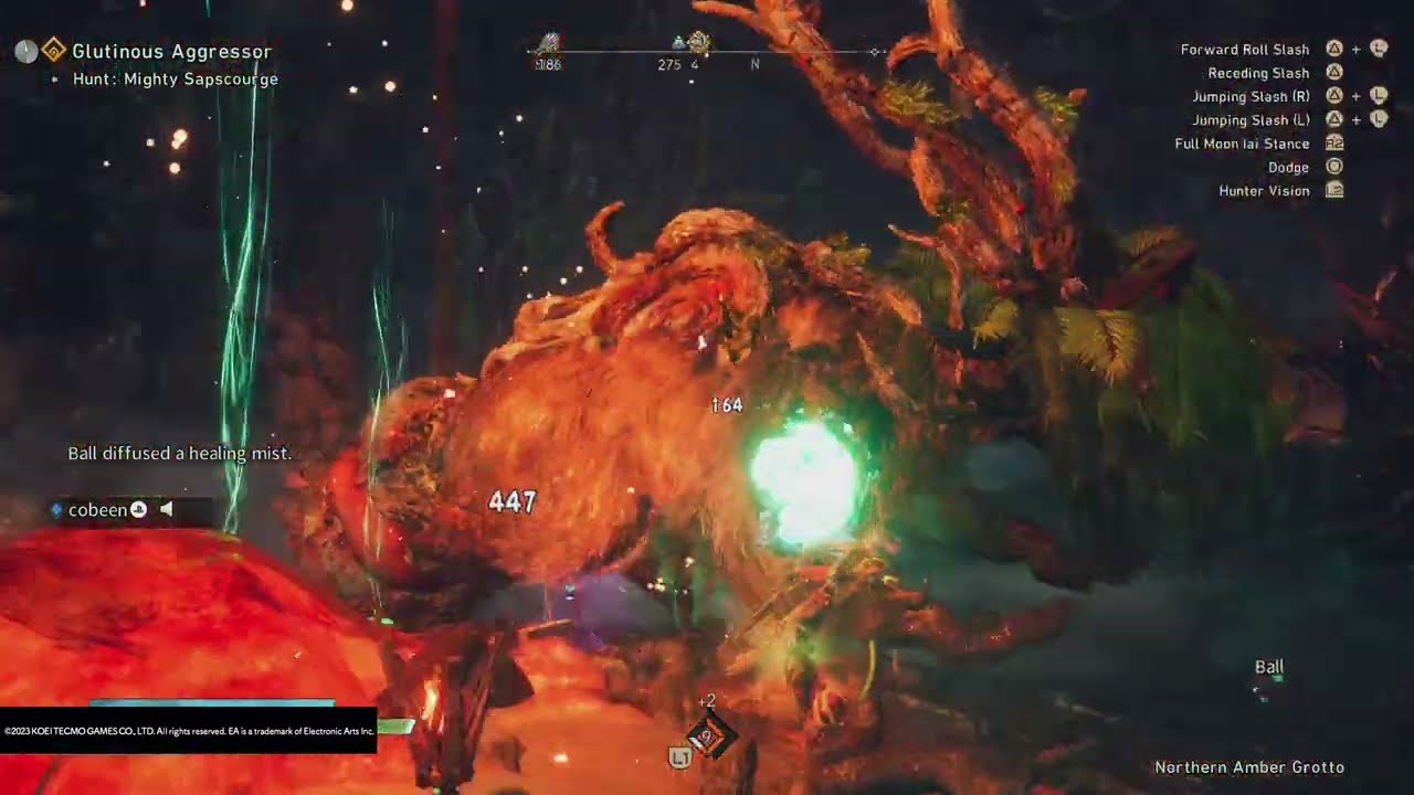 WILD HEARTS. Fast Mighty Sap Scourge Takedown with Nodachi Solo.