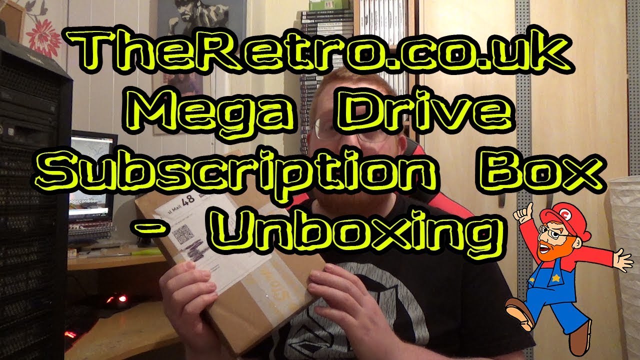 TheRetro.co.uk Mega Drive Subscription Box - Unboxing