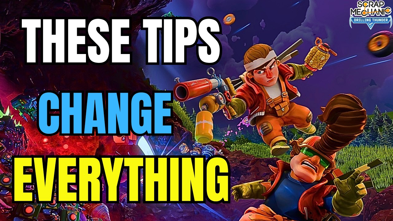 Scrap Mechanic ( 1.0 Version ) - 10 Advanced Tips You NEED to Know