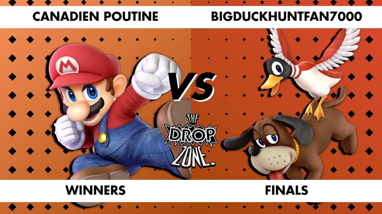 The Drop Zone (SSBU Singles Top 8) - Canadien Poutine Vs. BIGDUCKHUNTFAN7000 | Winners Finals