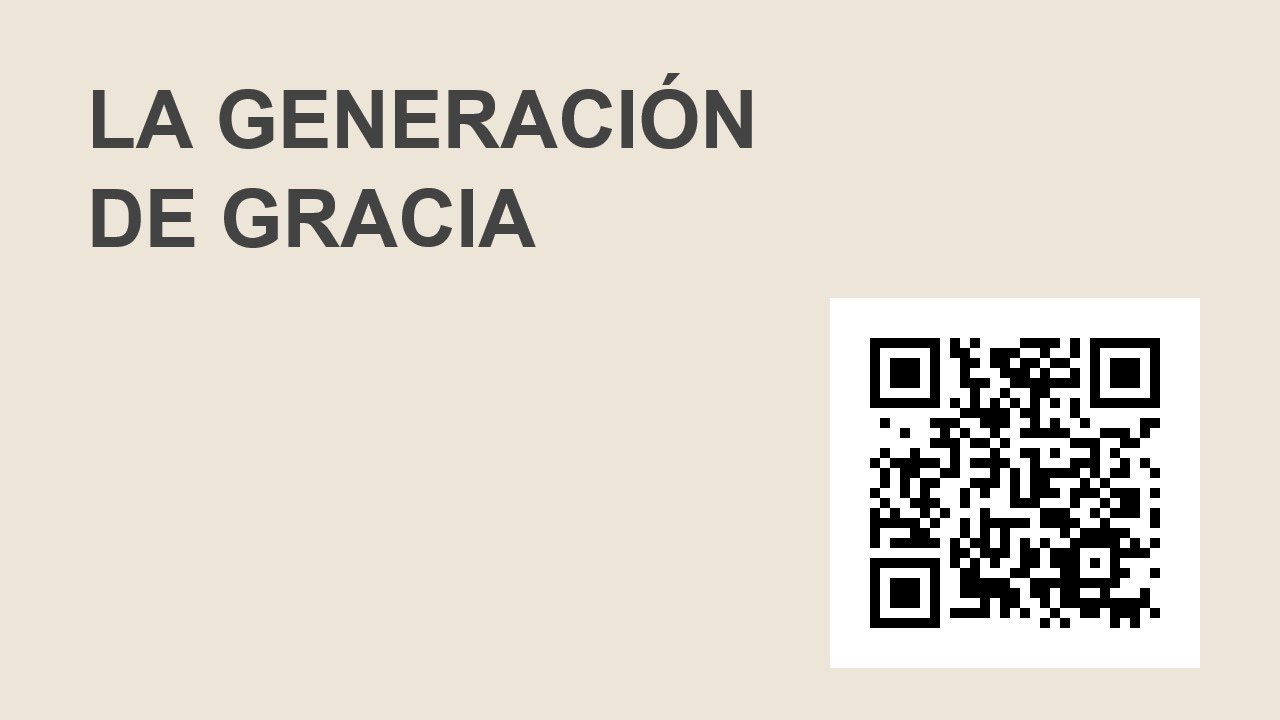 LA GENERACIÓN DE GRACIA | Pastor David Greco