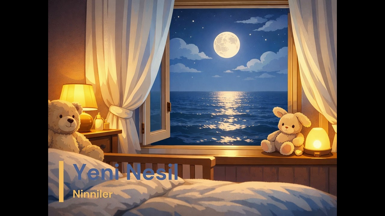 Yeni Nesil Ninniler - Dalga Gibi Uyu | Derin Gece Uykusu İçin Anne Ninnisi 🌙 #ninni
