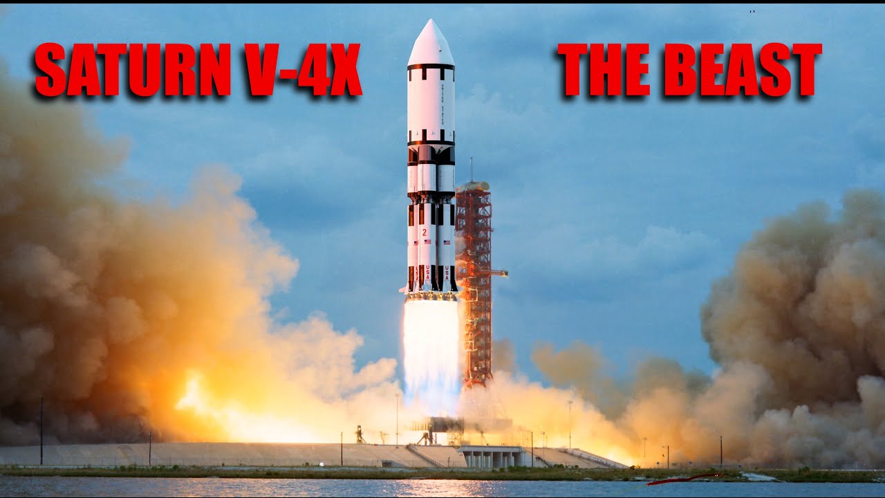 Saturn V-4X(U) 1 Million Pound Payload: The Beast