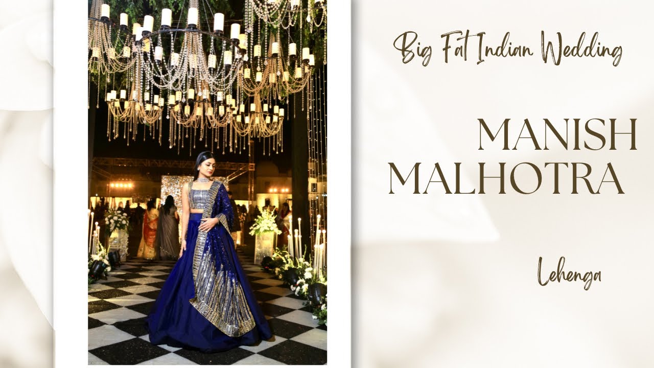 Manish Malhotra Lehenga Unboxing | Indian Luxury designer outfit | Shopping experience