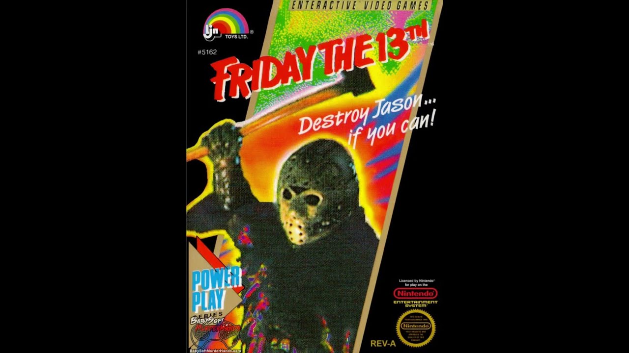 Friday The 13TH Video Game NES Playing Review 