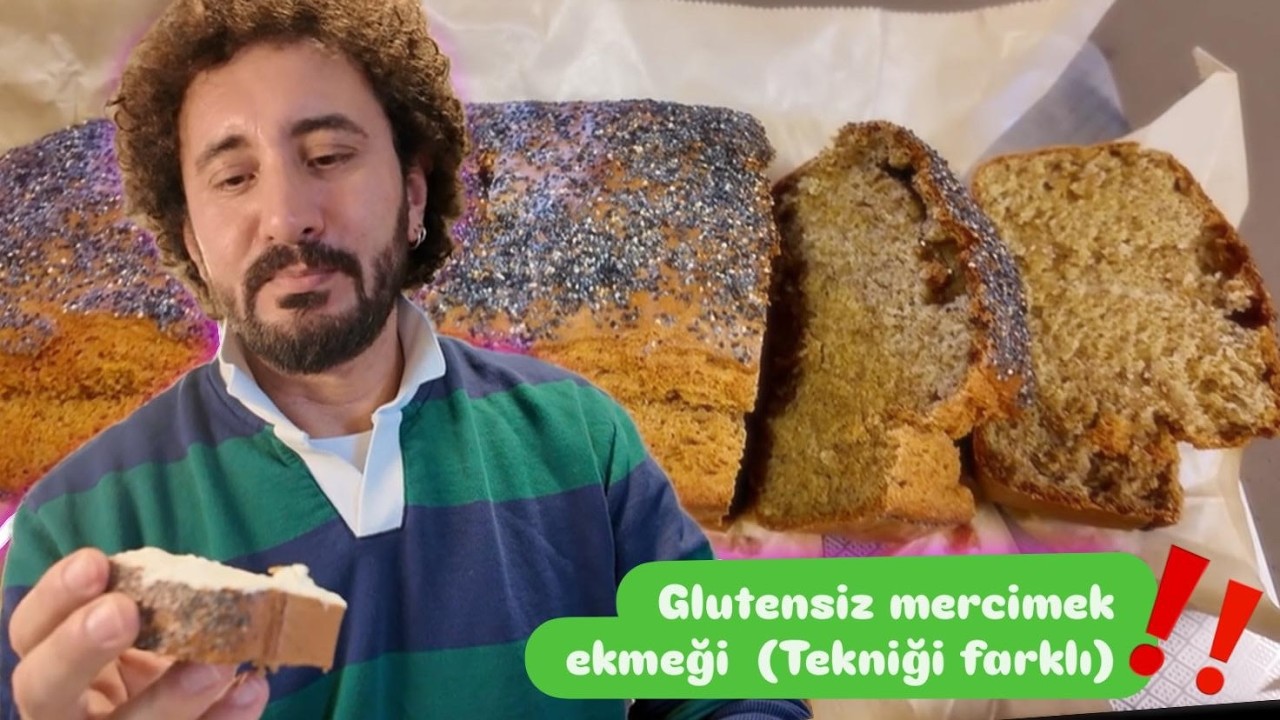 GLUTENSİZ MERCİMEK EKMEĞİ
