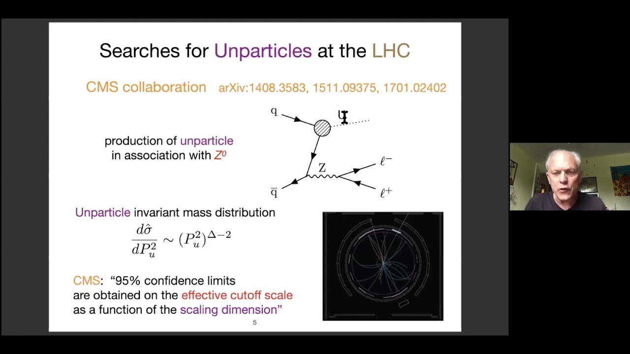Eric Braaten | Nonrelativistic Unparticles