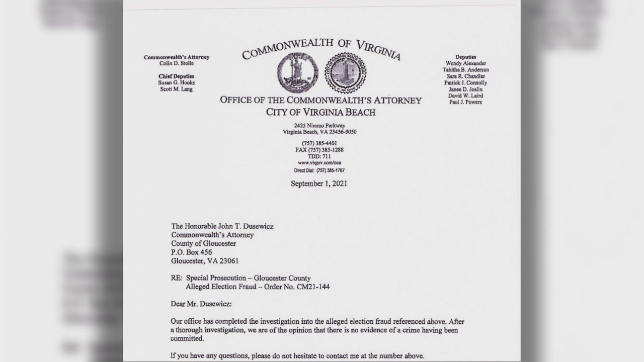 Allegations of election sabotage and voter intimidation in Gloucester