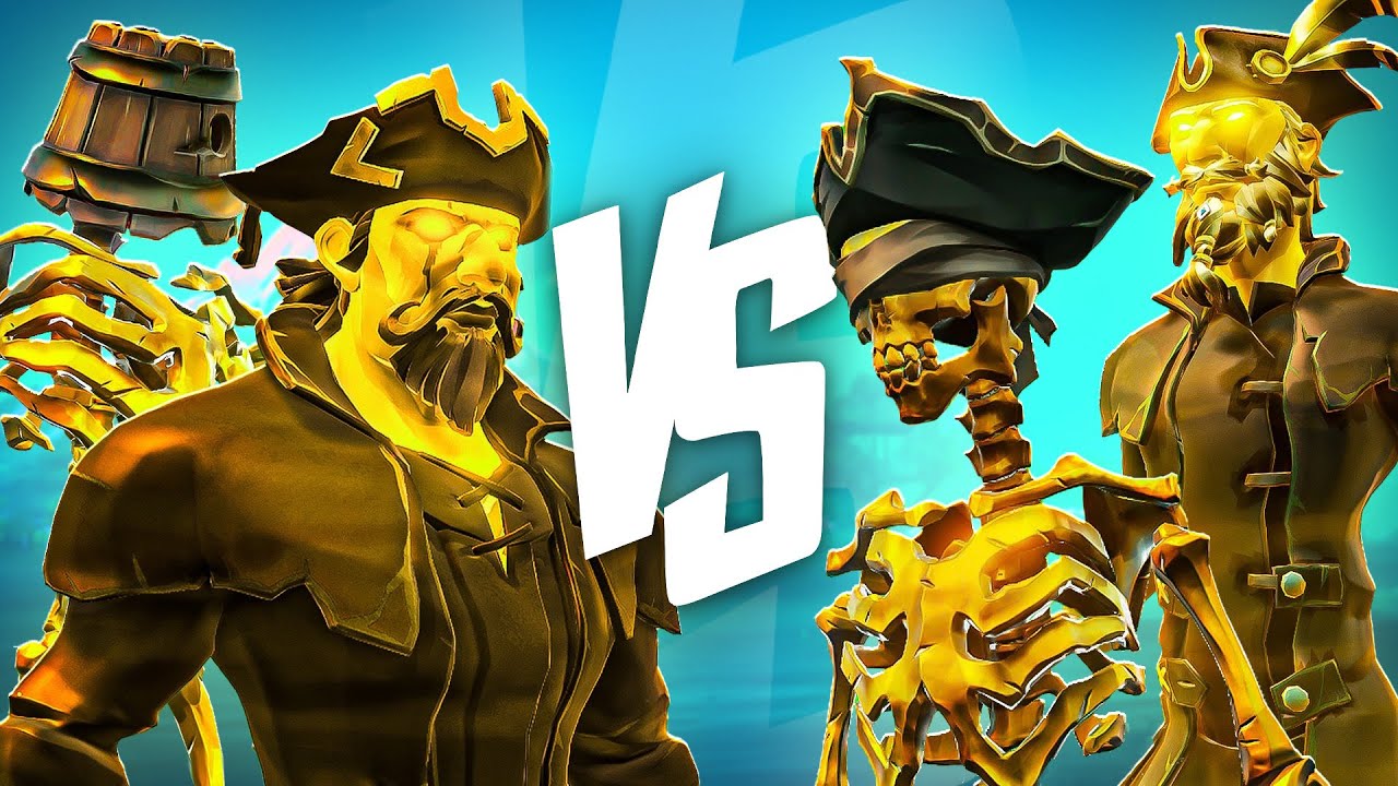 Quand 4 monstres s'affrontent sur Sea of Thieves