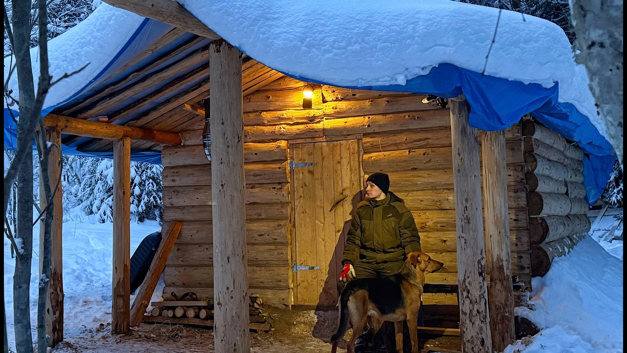 I Survived 24 HOURS in a SIBERIAN LOG CABIN