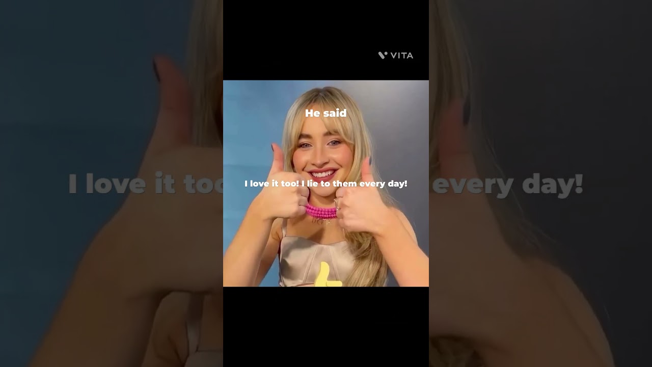 Ib by @spillurgvsp (ur making the bed gave me this idea) #sabrinacarpenter #vita #fypシ゚viral #fyp