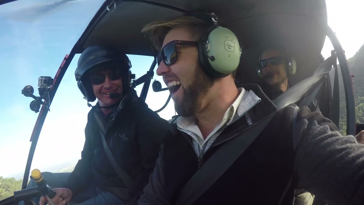 Spotting Rare Wildlife From A Helicopter