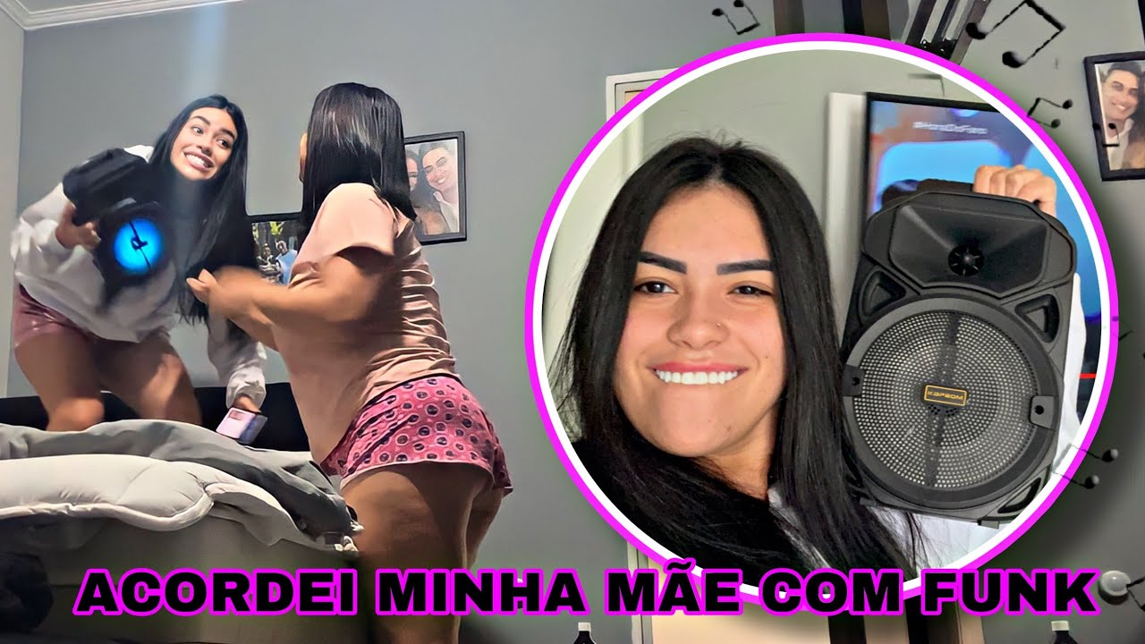 ACORDEI MINHA MÃE COM FUNK PESADÃO E APANHEI!!