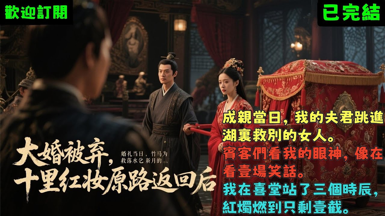 已完結《大婚被棄，十里紅妝原路返回後，未婚夫崩潰了》蕭淮柳雲薇 #小说#言情#大女主#重生#爽文#推文#聽書#有聲書#故事#一口氣看完