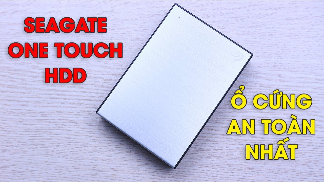 Trên tay HDD di động Seagate One Touch 5TB : lưu trữ lớn, tự động backup, cứu dữ liệu miễn phí