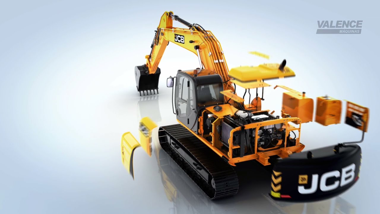 Escavadeira Hidráulica JCB JS220LC | Valence Máquinas