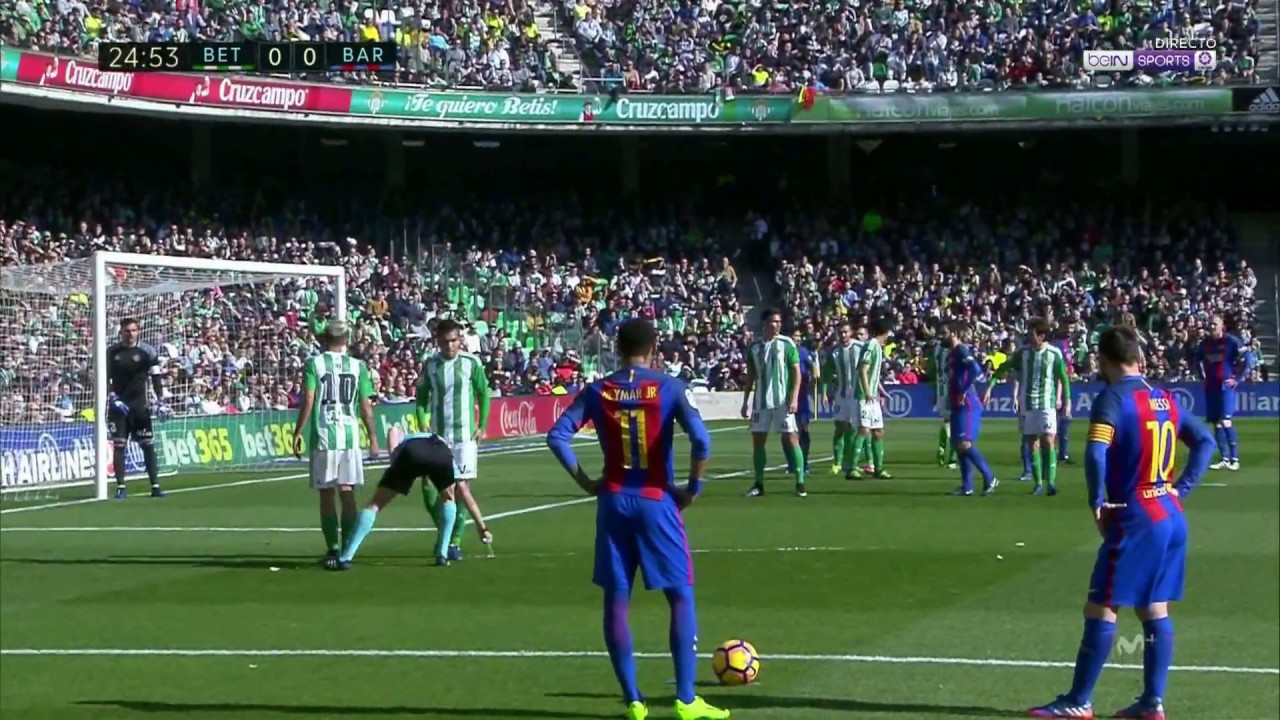 Neymar vs Real Betis 16-17 (Away) HD 1080i By Geo7prou