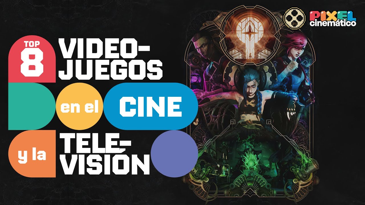 TOP 8   VIDEOJUEGOS EN EL CINE Y LA TELEVISI&Oacute;N