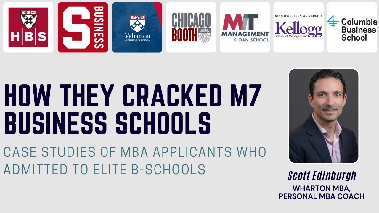 Success Stories of MBA Applicants who Cracked M7 Schools