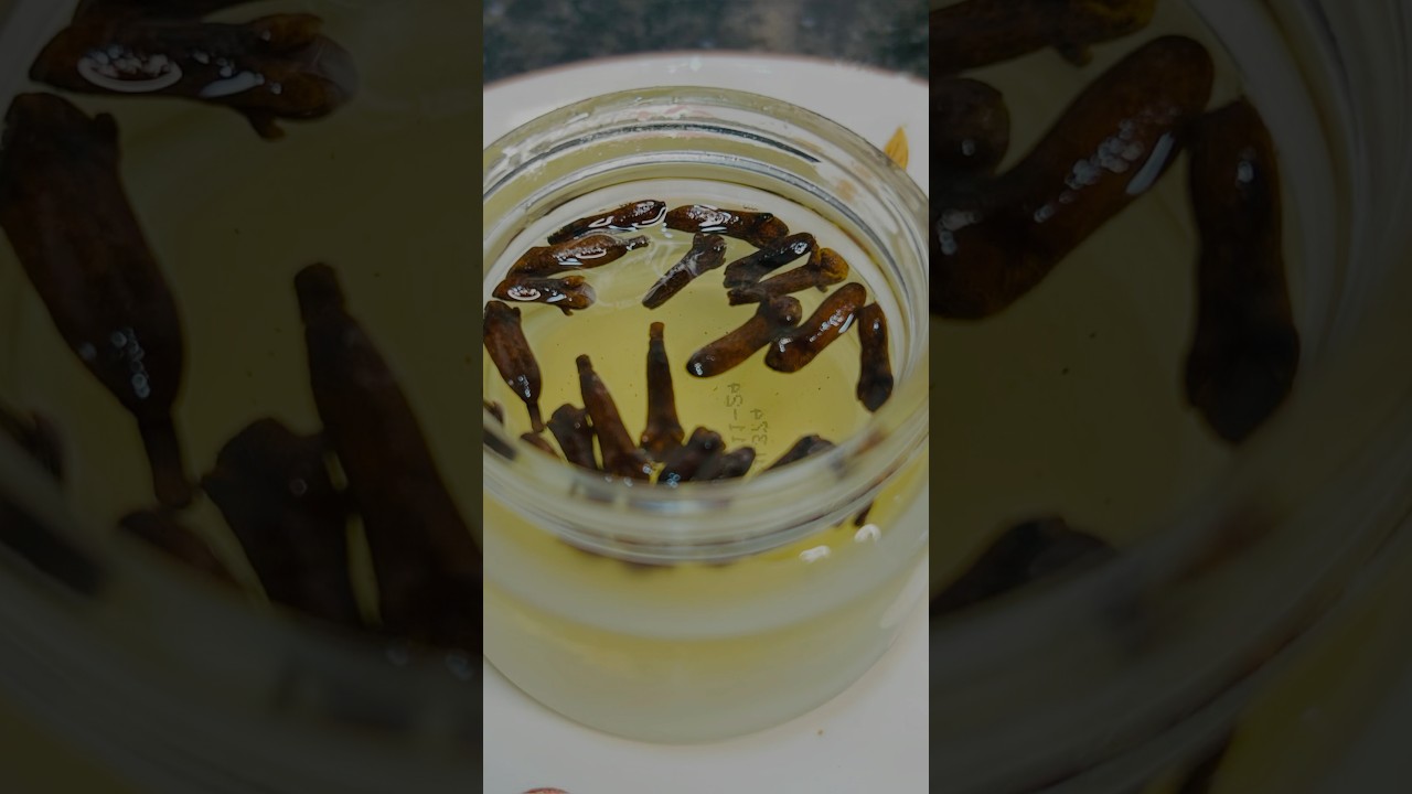 Homemade Clove Oil for Skin #skincare #shorts