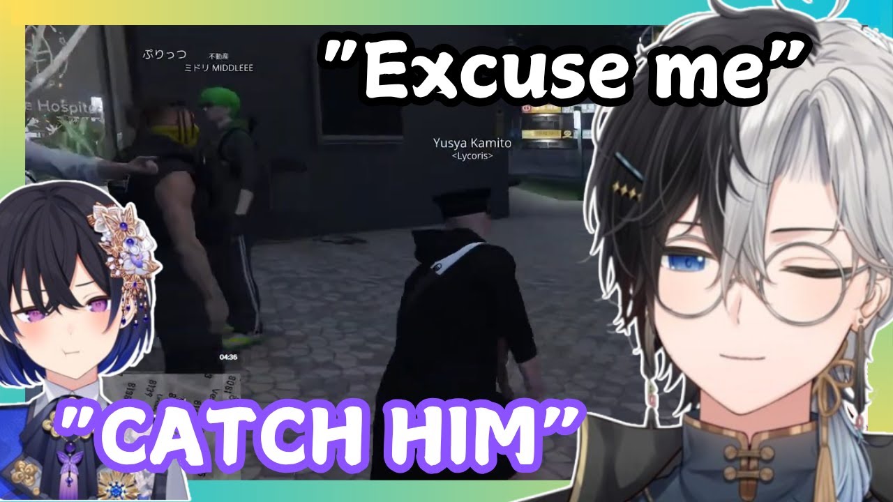Kamito With Another Art Of Escaping The Cops 〖Kamito, Uruha, Qpi - English Sub〗