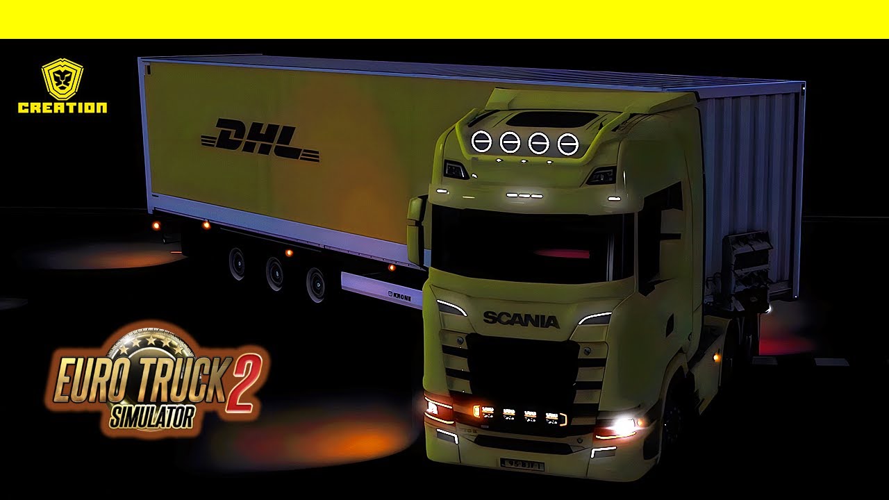 #ets2 / 1.57 / Early Morning Drive Across City Streets to Scenic Country Roads of Netherlands