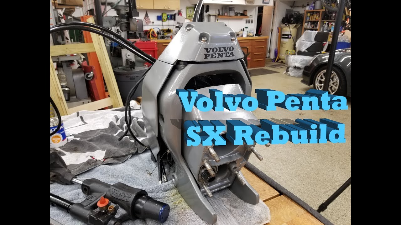 Reassembling a Volvo Penta SX-M Outdrive Transom Assembly