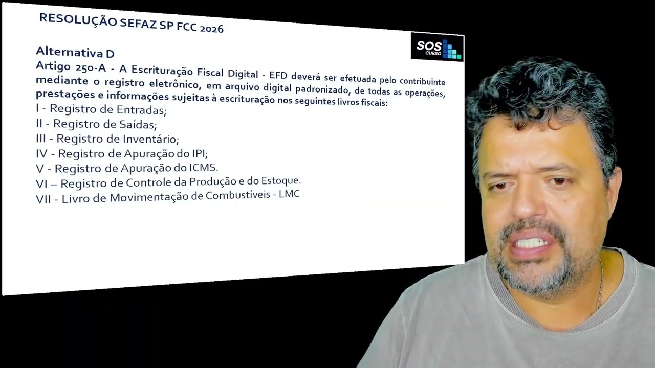 resolução prova sefaz sp parte 2