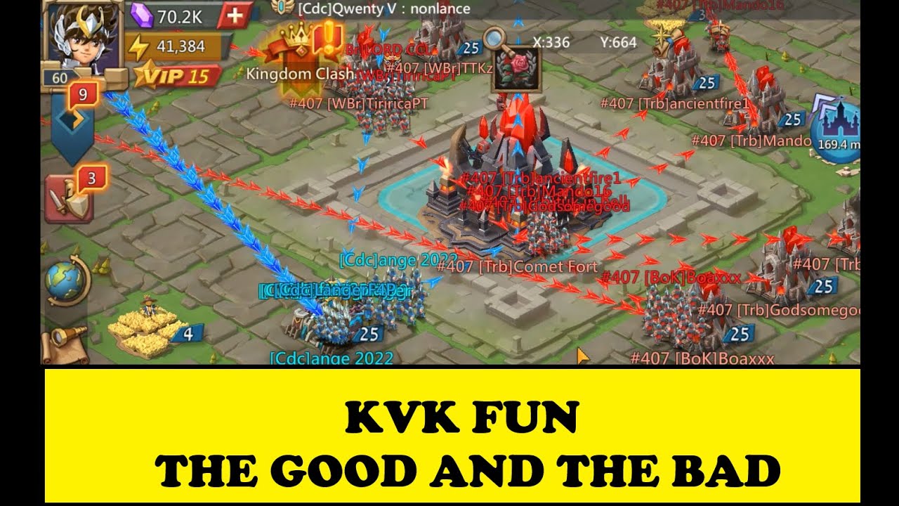 LORDS MOBILE - KVK FUN  - The Good and the Bad!