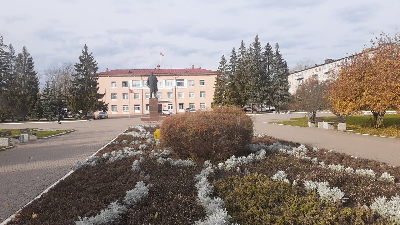 Прогулка по городу Чудово Новгородской области.