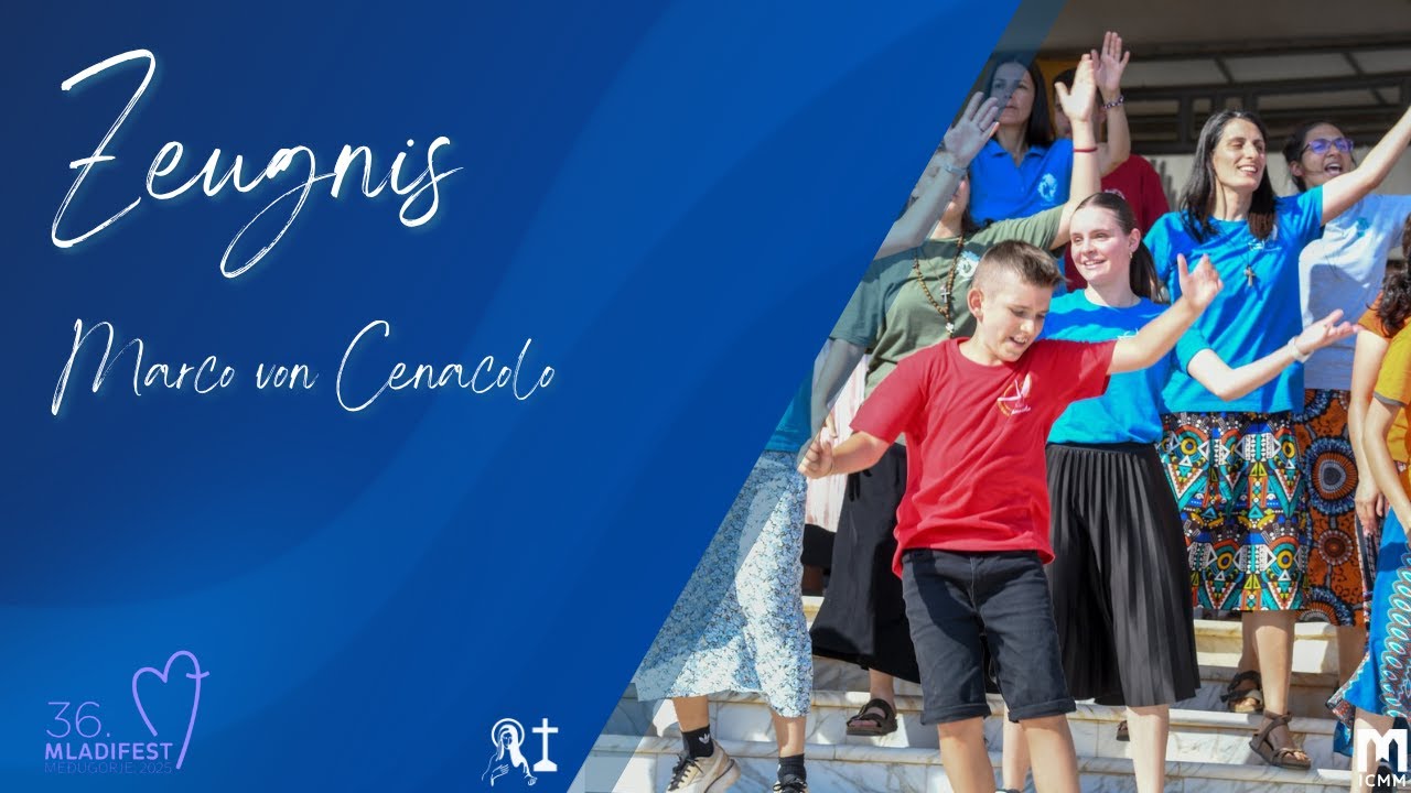 Zeugnis von Marco, Cenacolo - 36. Jugendfestival in Medjugorje