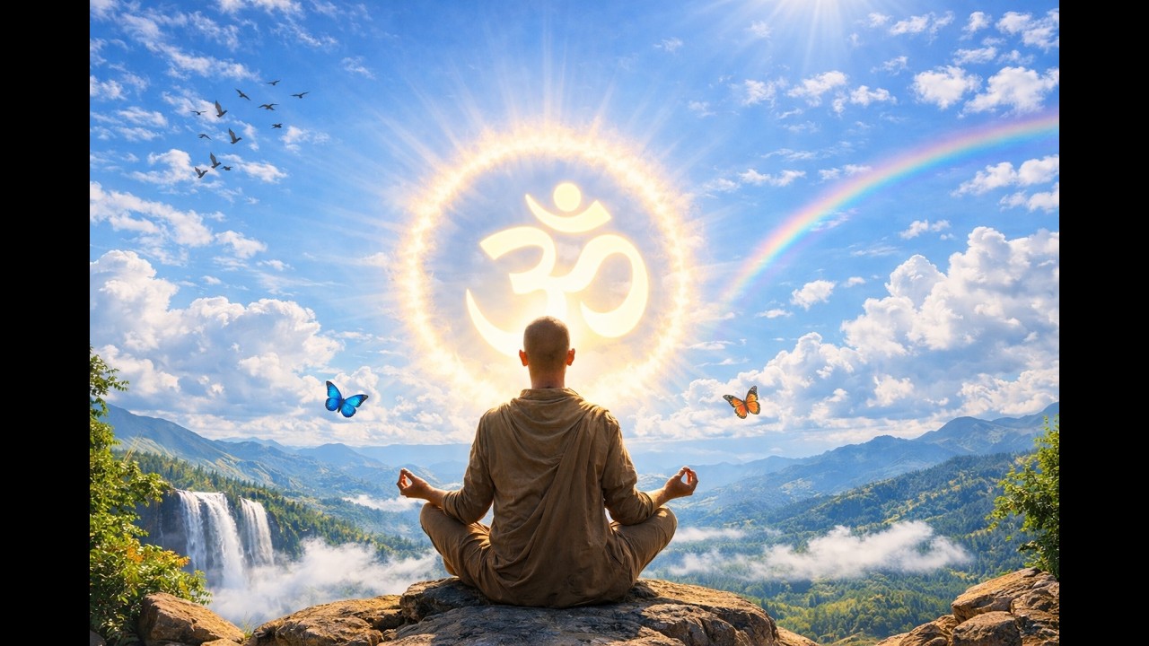 OM Chanting Powerful Mantra for removing all negativity in life. Meditation music for peaceful mind