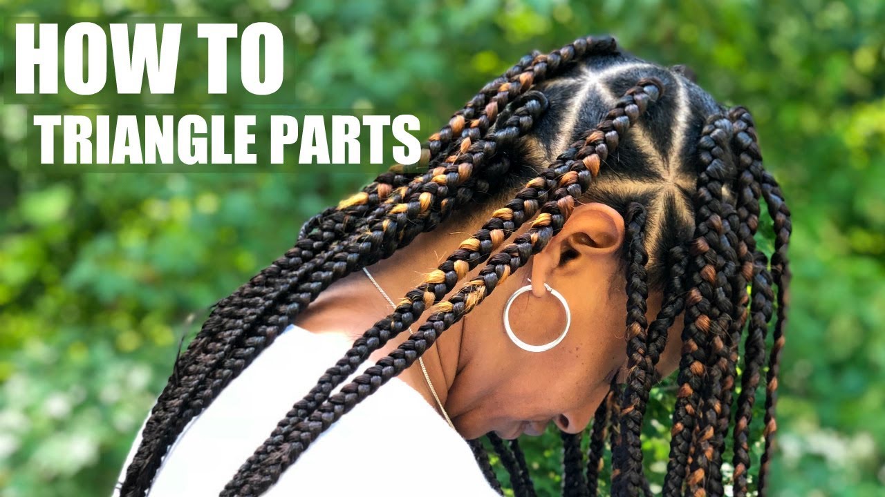 HOW TO: TRIANGLE PARTS | STEP-BY-STEP |  EASY | olive chels