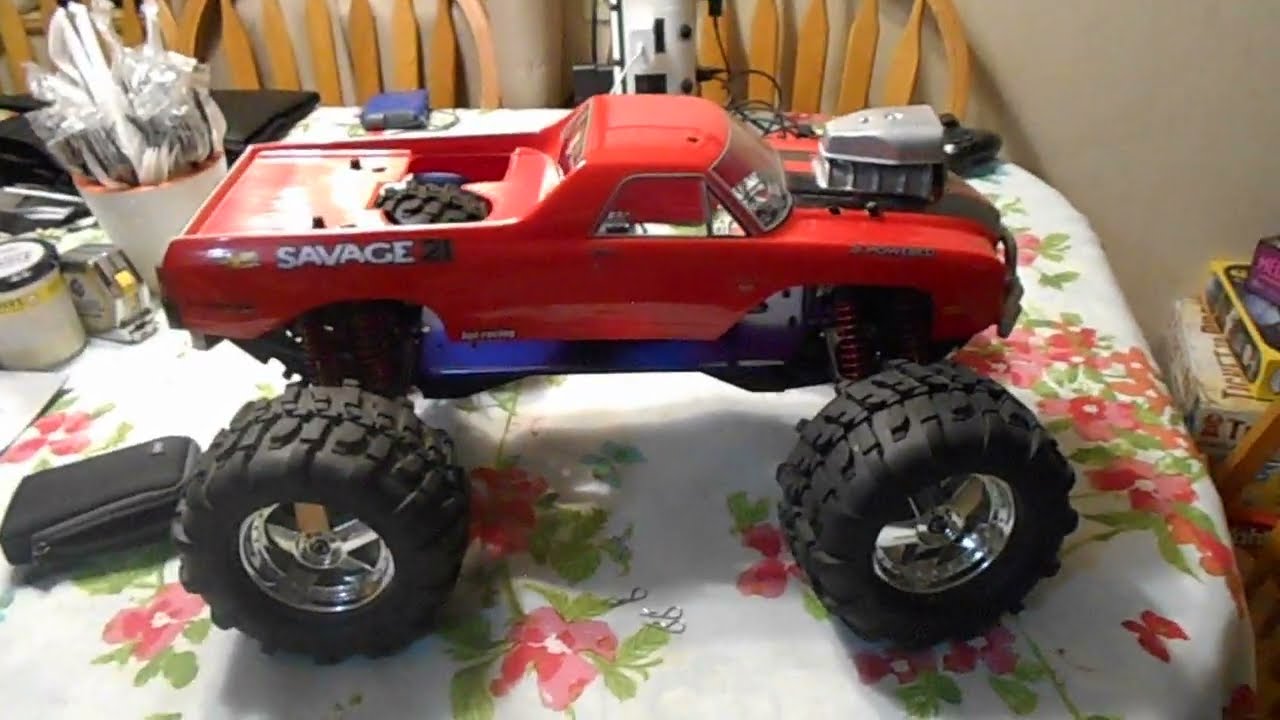 Traxxas T-Maxx, big block conversion