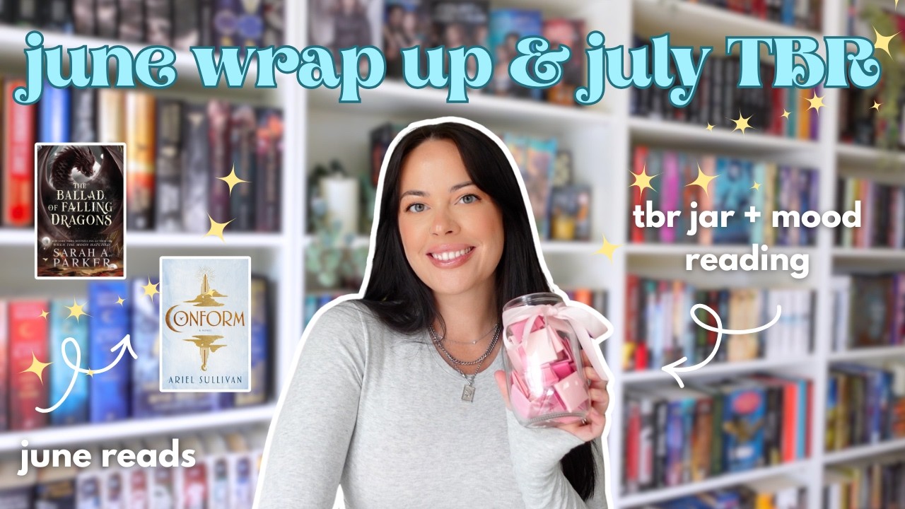 TBR jar picks my July reads & June WRAP UP 📚