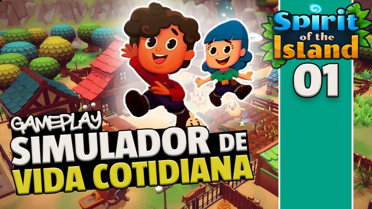 SPIRIT OF THE ISLAND - Simulador de Vida Cotidiana GAMEPLAY PT-BR #01