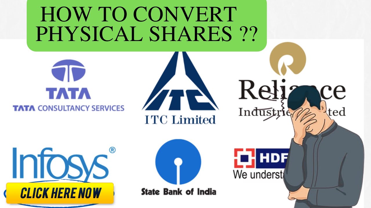 How to Convert Physical Shares #iepf @physicalsharesserviceindia